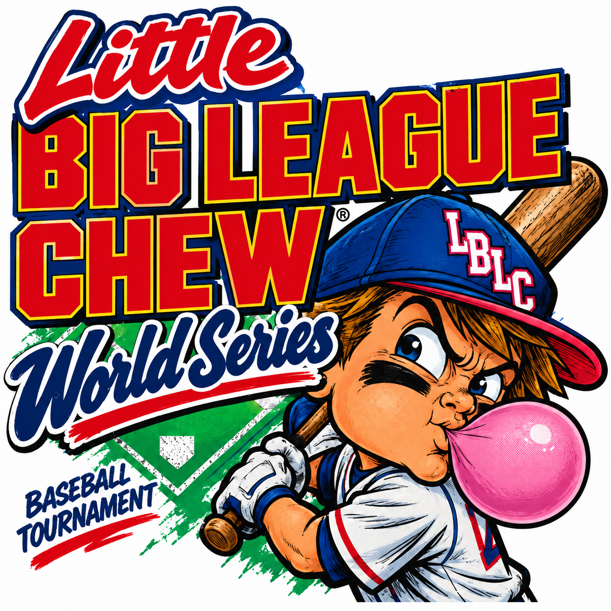 Little Big League Chew World Series artwork